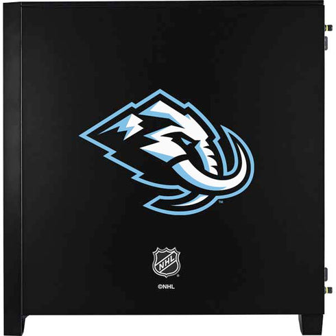 NHL Utah Mammoth Alternate Black Corsair 4000D Tempered Glass Mid-Tower ATX Case Skin
